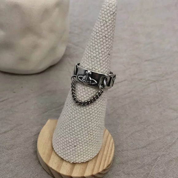 ✨Insta tassel open sterling silver ring - Picture 3 of 4